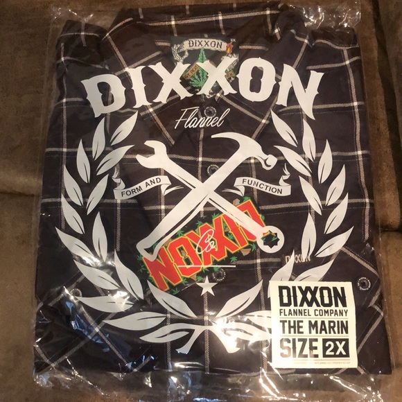 Dixxon Marin flannel 2XL BNIB - Picture 4 of 4